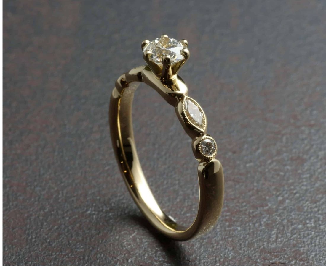 fertiger Verlobungsring nach Verlobungsring anfertigen lassen